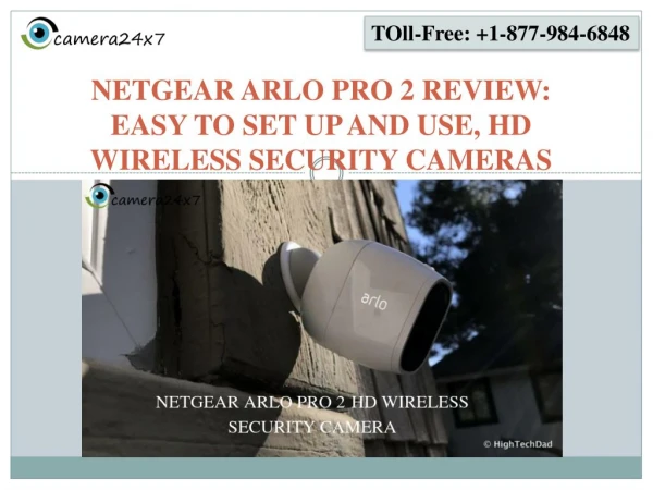 Official 1-877-984-6848 To Know Netgear ARLO Pro 2 review