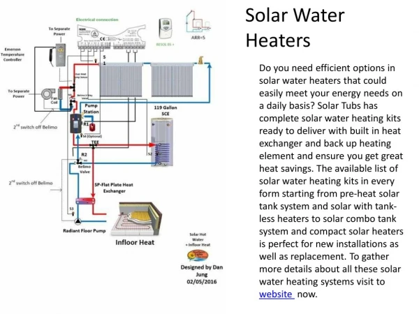 solar water heaters