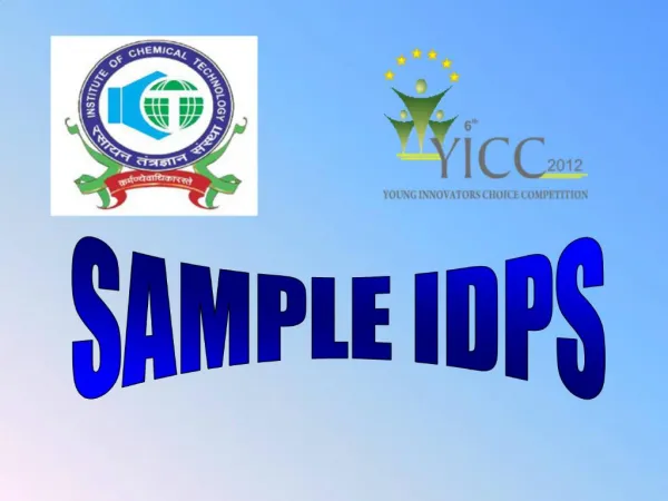 SAMPLE IDPS