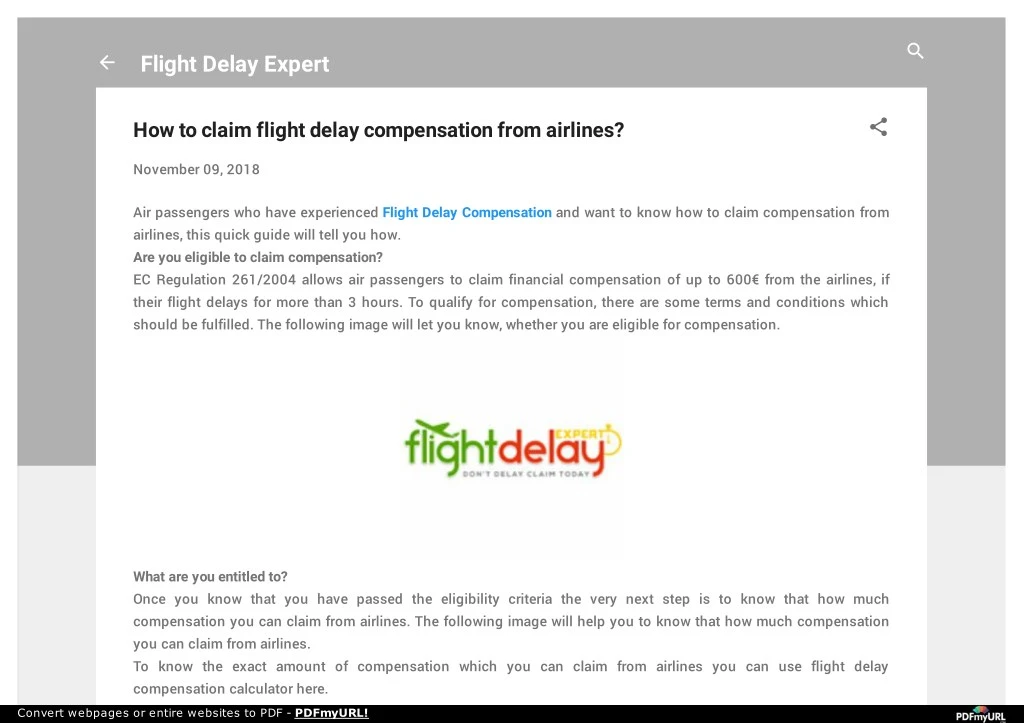 flight delay expert