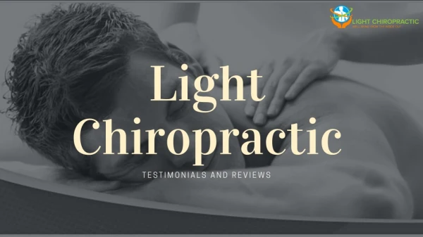 Light Chiropractic, Singapore - Review and Testimonials
