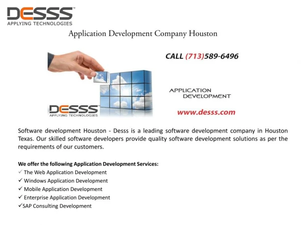 Application Development Houston