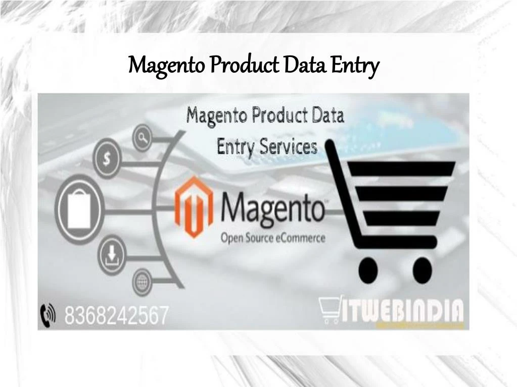 magento product data entry