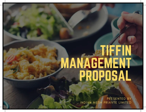 Tiffin Management System