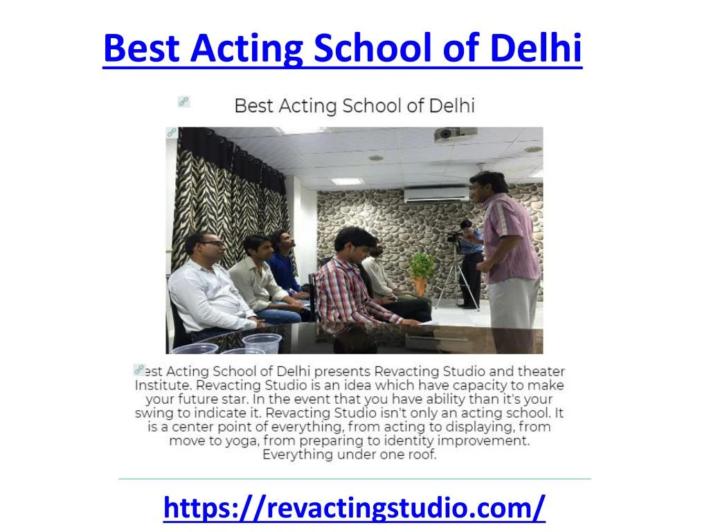 best acting school of delhi