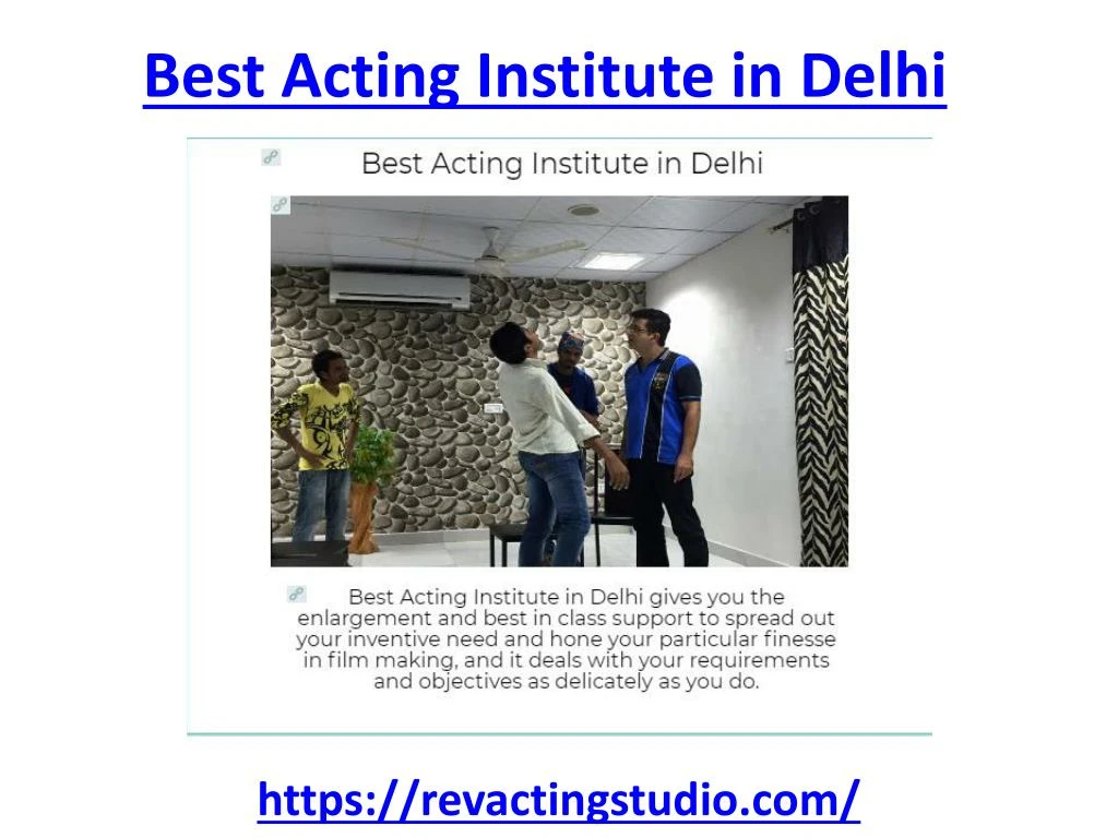 best acting institute in delhi