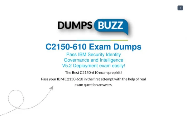 C2150-610 VCE Dumps - Helps You to Pass IBM C2150-610 Exam