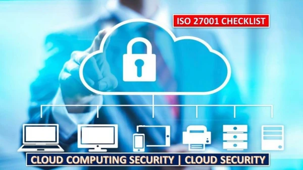 Cloud Computing Security | Cloud Security | Audit Checklist