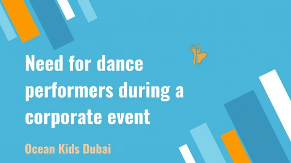 Dance performers Dubai - Ocean Kids