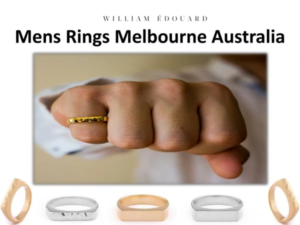 Mens Rings Melbourne Australia