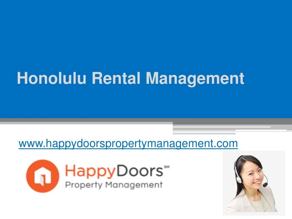 honolulu rental management