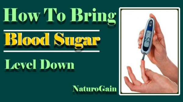 Best Drinks, Pills to Treat Diabetes and Bring Blood Sugar Level Down