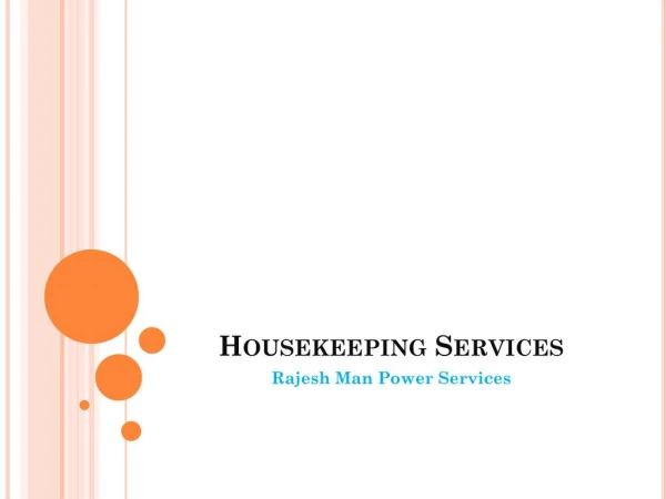 Housekeeping and Cleaning Services in Ramavarappadu
