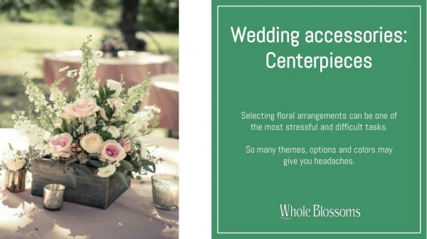 Get fabulous wholesale wedding centerpieces for sale