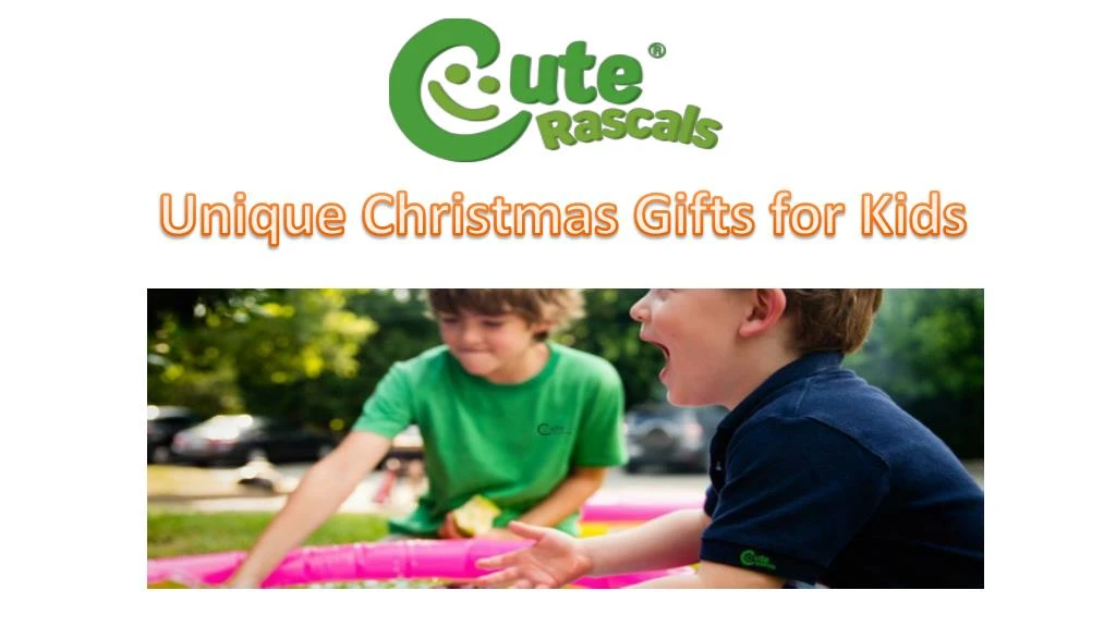 unique christmas gifts for kids