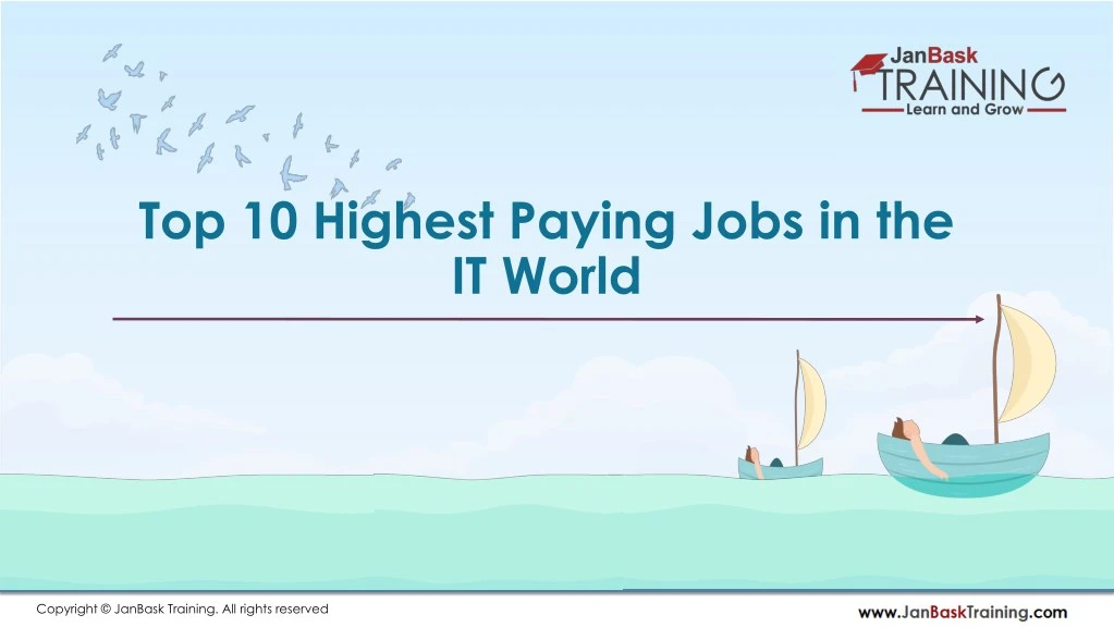 top 10 highest paying jobs in the it world