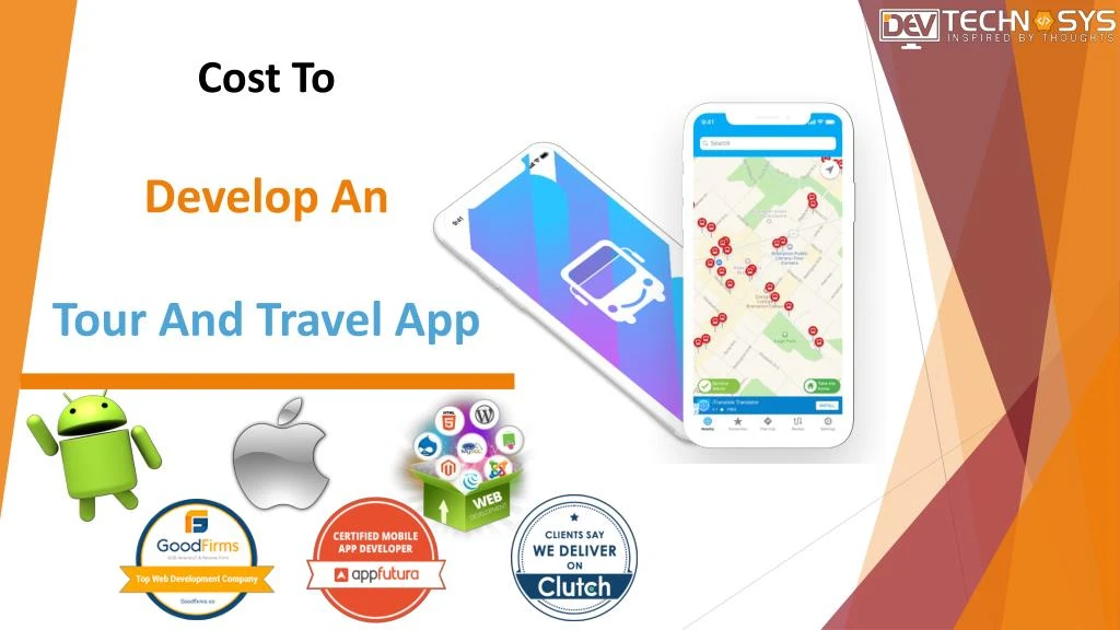 cost to develop an tour and travel app