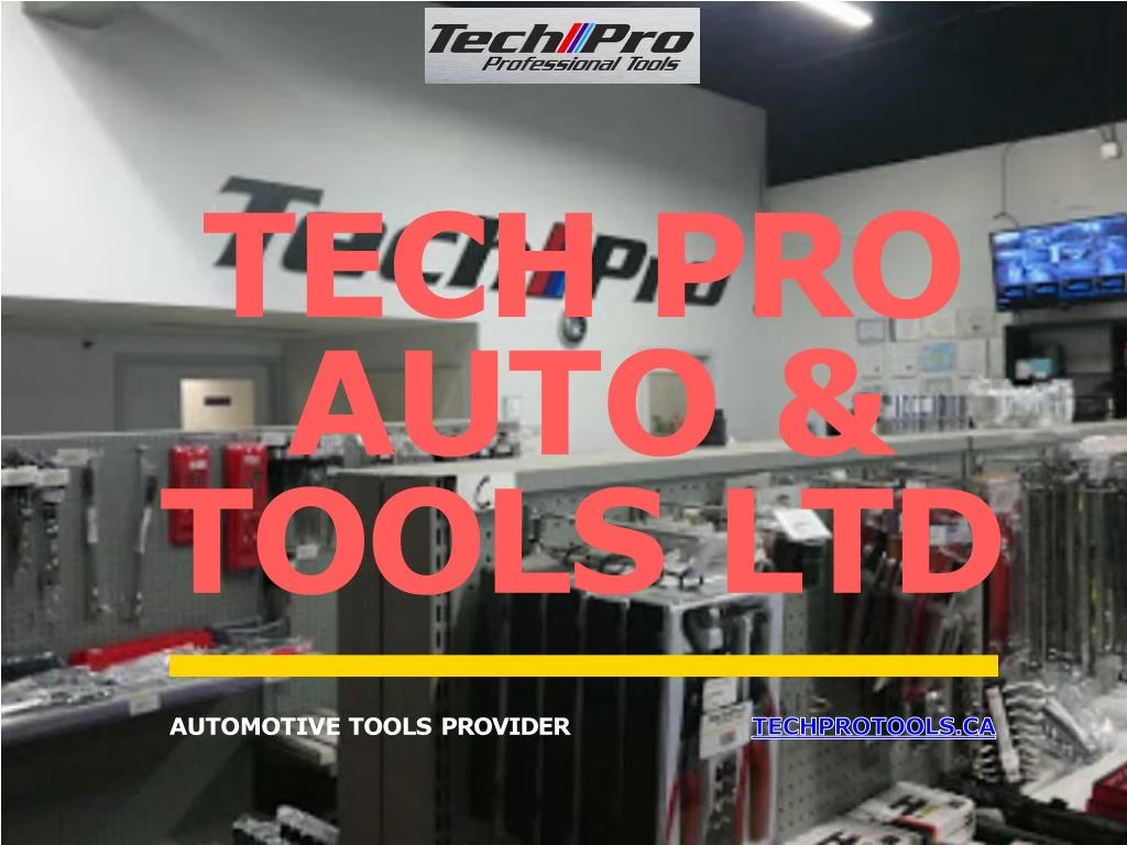 tech pro auto tools ltd