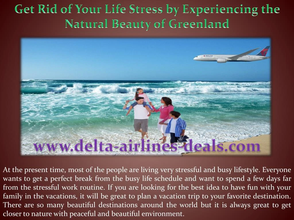 get rid of your life stress by experiencing