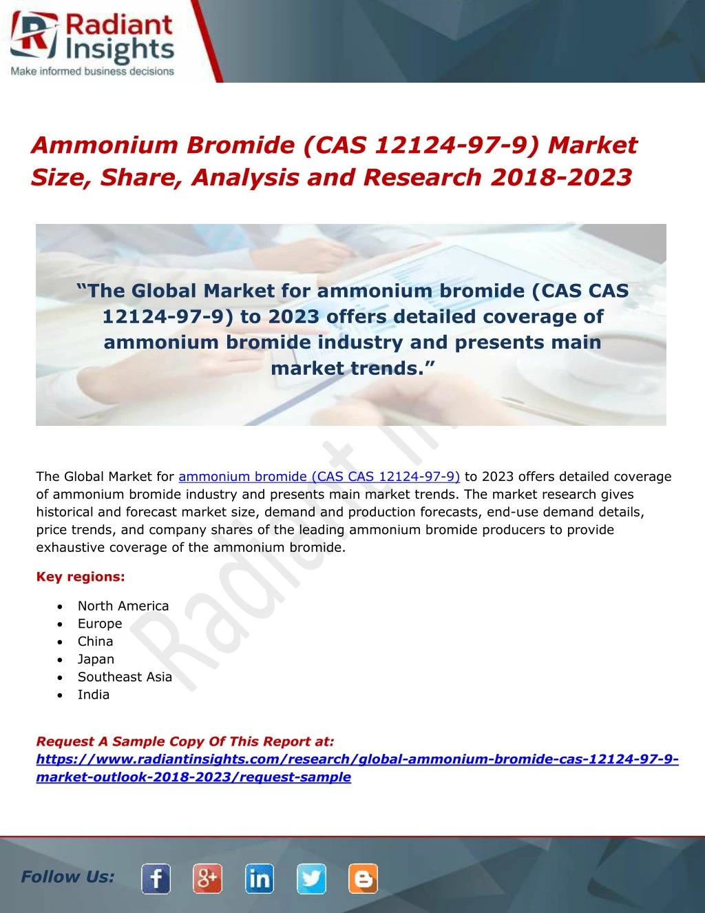 ammonium bromide cas 12124 97 9 market size share