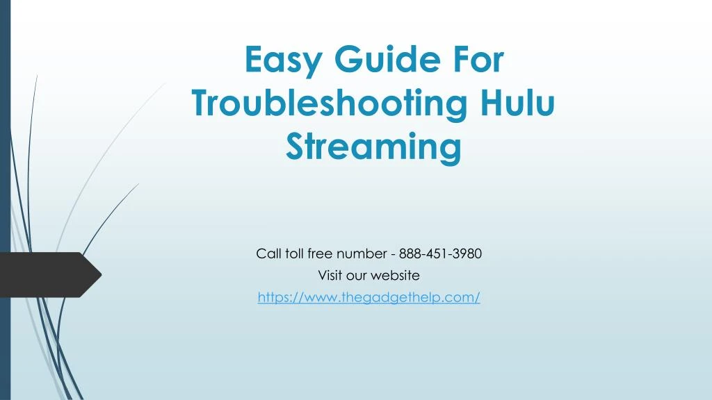 easy guide for troubleshooting hulu streaming