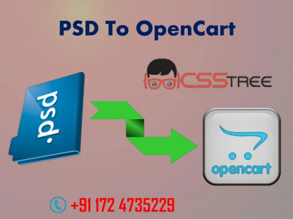 PSD to OpenCart Conversion Services