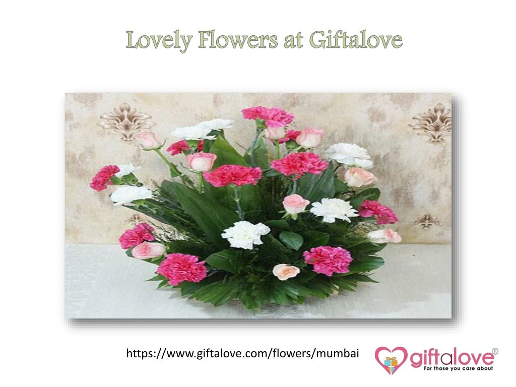 lovely flowers at giftalove