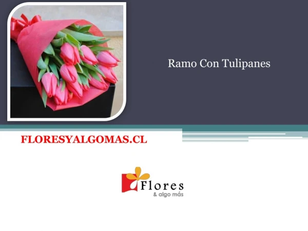 Ramo Con Tulipanes - Floresyalgomas Chile