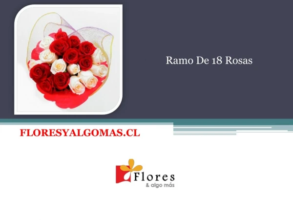 Ramo De 18 Rosas - Floresyalgomas Chile