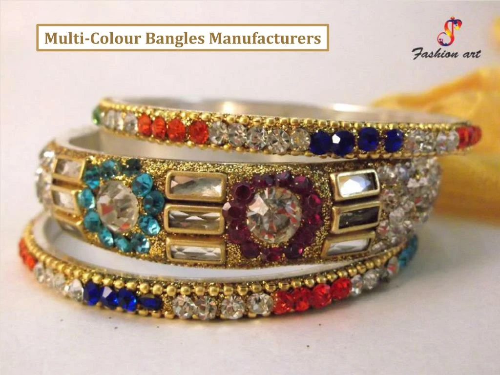 multi colour bangles manufacturers