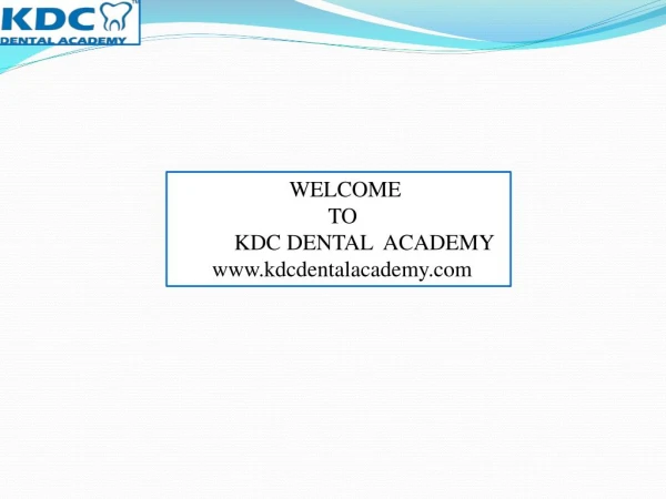 prosthodontics course in Karnataka