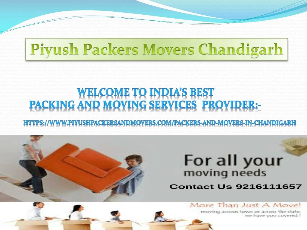 piyush packers movers chandigarh