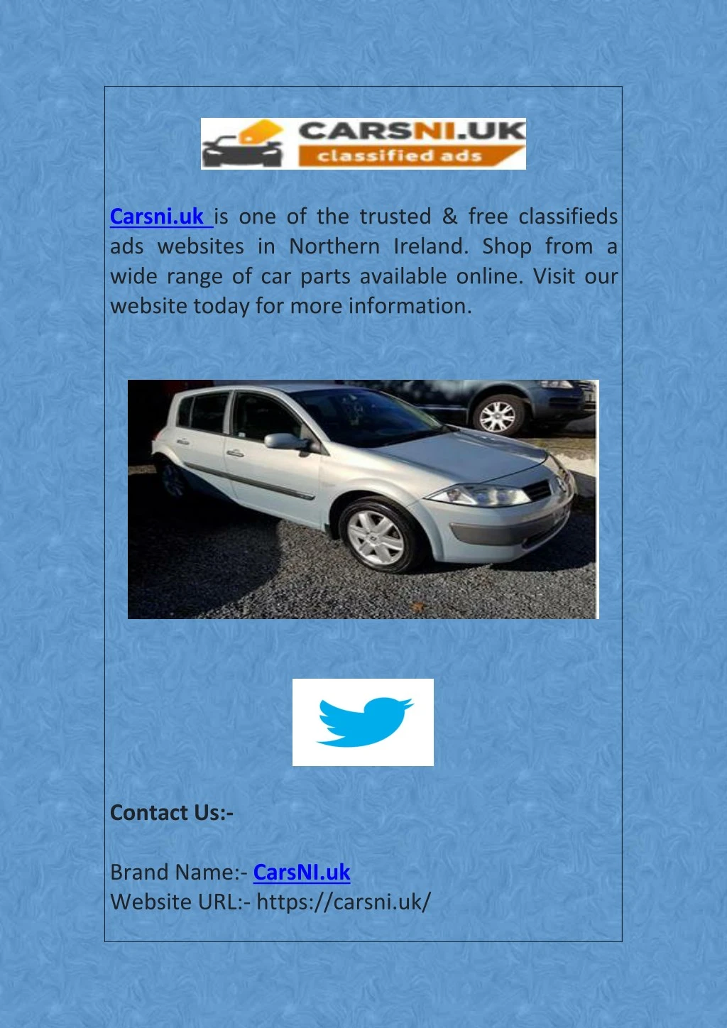 carsni uk is one of the trusted free classifieds