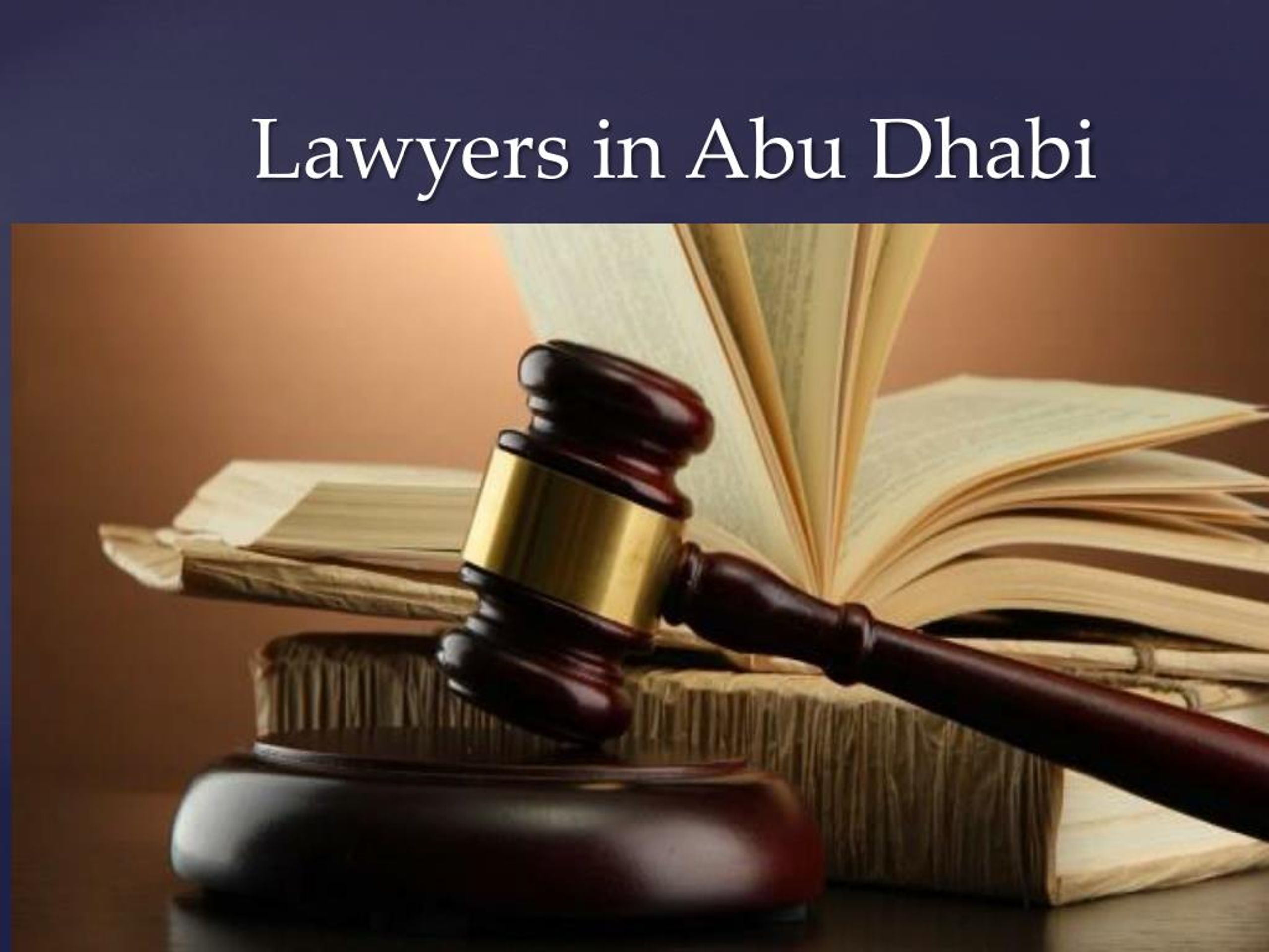 PPT - Lawyers in Abu Dhabi PowerPoint Presentation, free download - ID ...