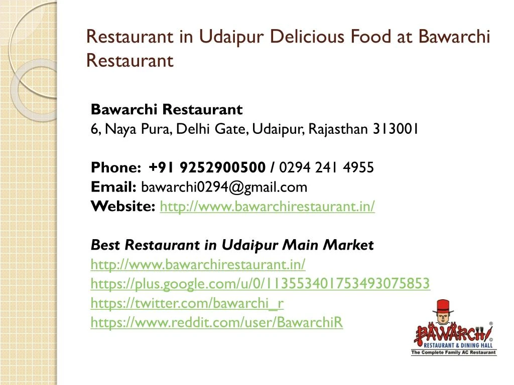 restaurant in udaipur delicious food at bawarchi restaurant