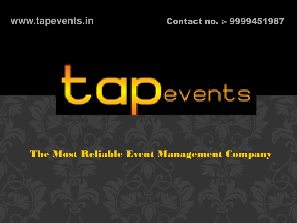 www tapevents in