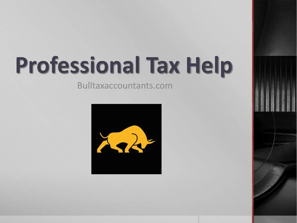 professional tax help