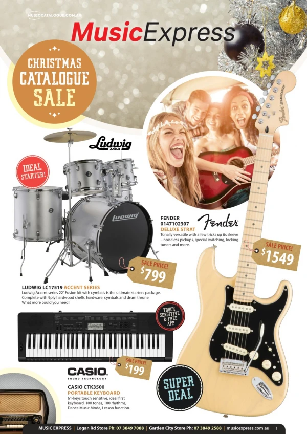 Sounds of Summer Christmas Sale Catalogue Items – Music Express