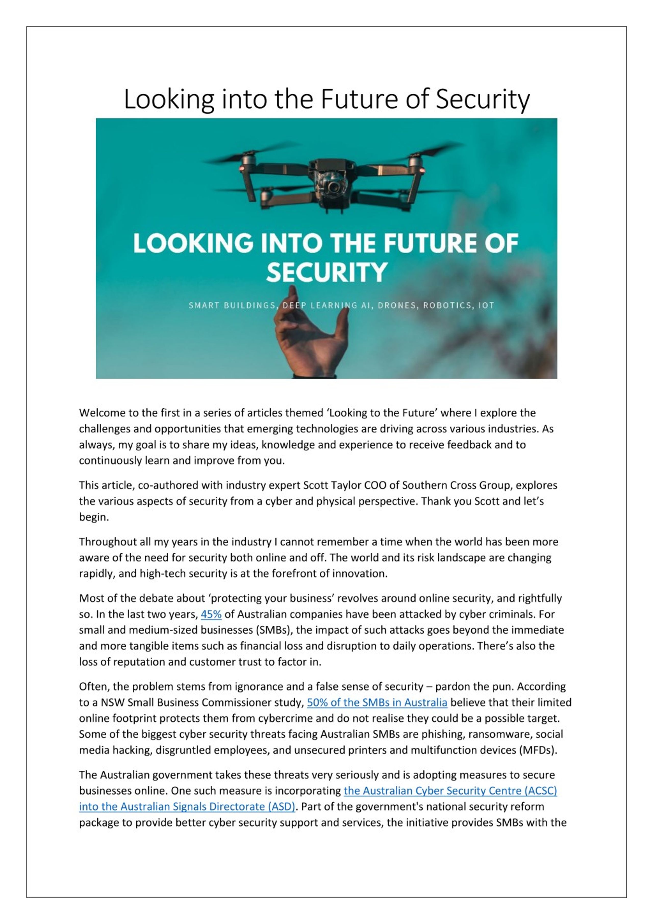 PPT - Looking into the Future of Security PowerPoint Presentation, free ...