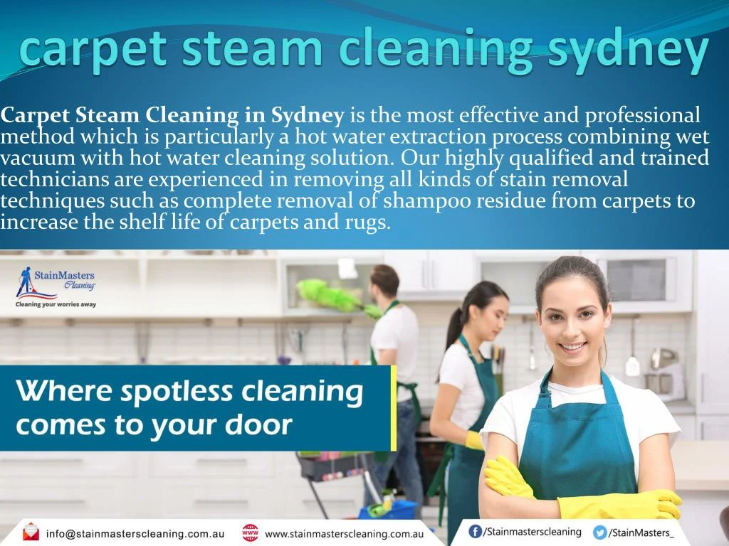 carpet steam cleaning sydney