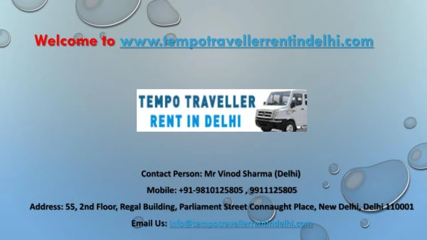 welcome to www tempotravellerrentindelhi com