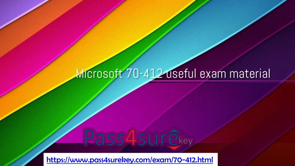 microsoft 70 412 useful exam material
