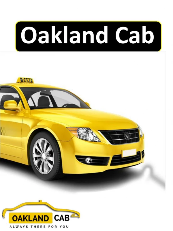 Oakland Cab | Oakland Airport Shuttle Service