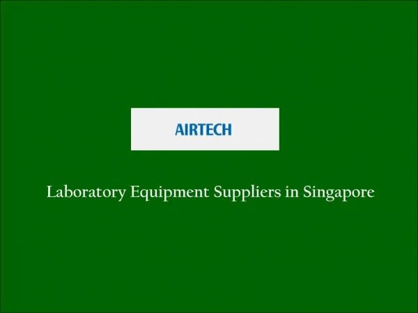 Laboratory Equipment Suppliers