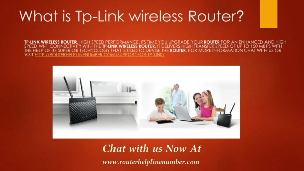 What is Tp-Link wireless Router?