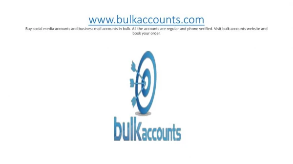 Buy Bulk YouTube Accounts | Bulk YouTube Accounts
