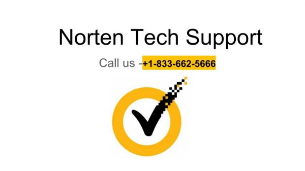 Norton Support No.1-833-662-5666