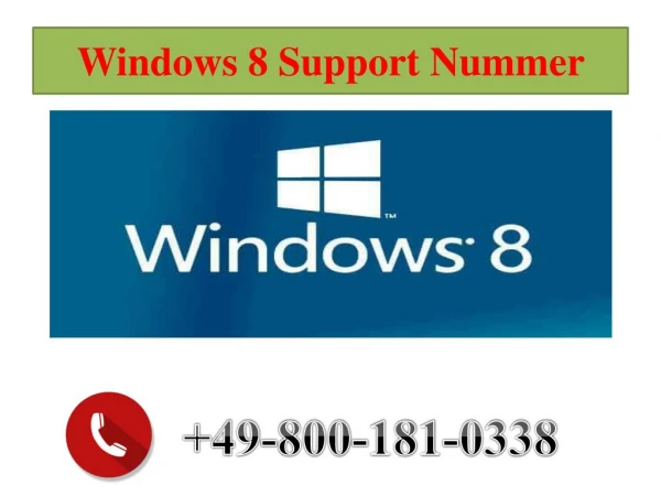 windows 8 support nummer