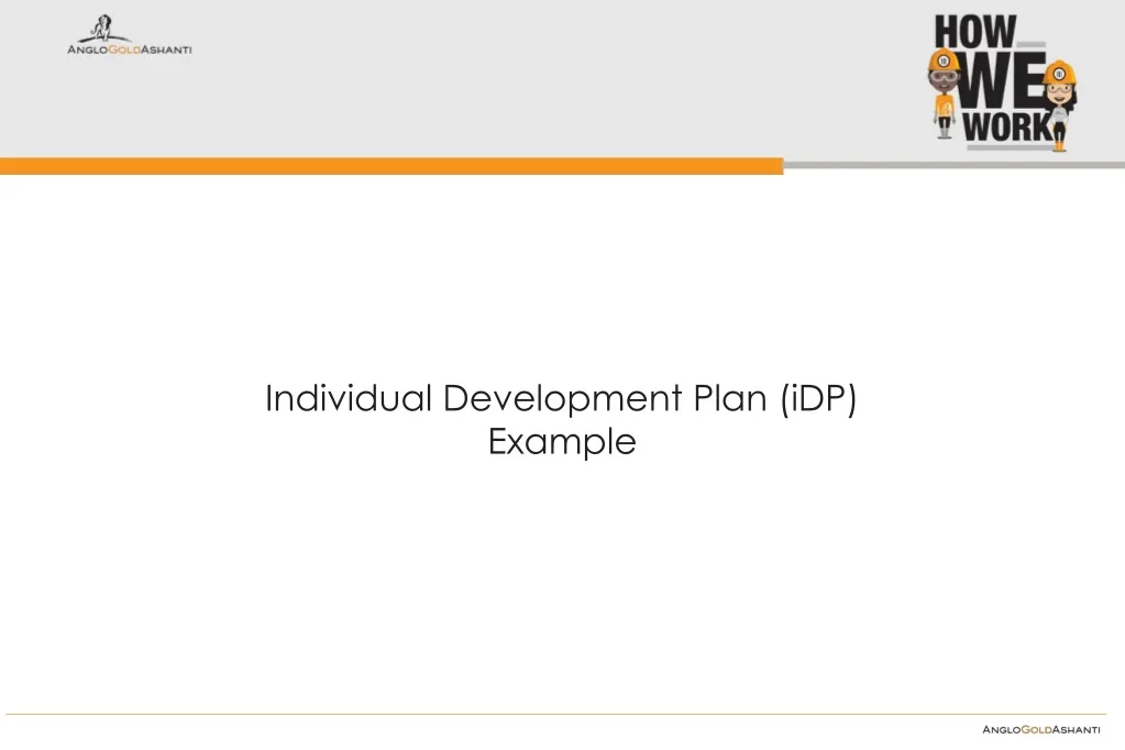 individual development plan idp example