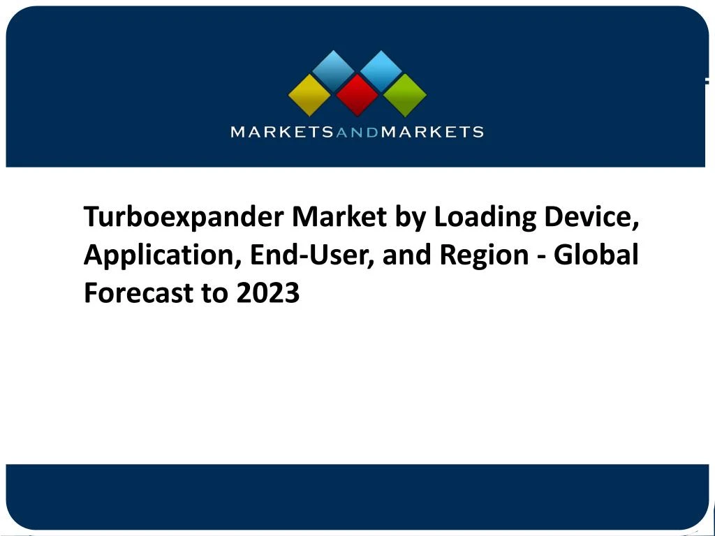 turboexpander market by loading device